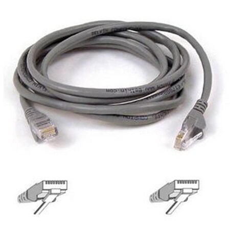 Fasttrack 2U3268 Cat5E 1 Gry UTP RJ45 Male-Male Patch Cable FA729256